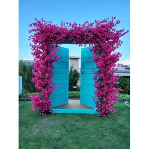 Giàn Hoa Giấy Giả Trang Trí Sân Vườn