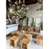 cay hoa man 6 - Cây Hoa Mận Giả Trang Trí Quán Café – Nhà Hàng