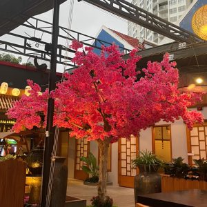 Cây Đào Đỏ Giả 05
